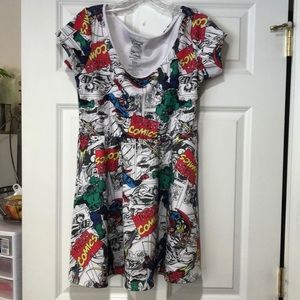 Comic book dress